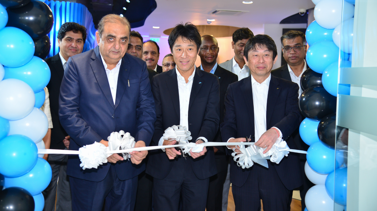 L-R, Kanwaljeet Jawa,  Shogo Ando and Omori Junichi. PHOTO/COURTESY